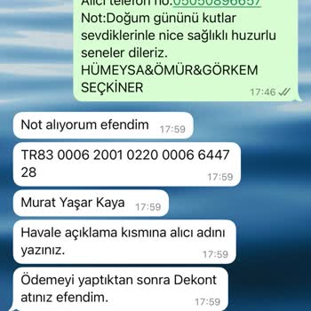 Siparişim Hakkında Geri Dönüş Alamıyorum!