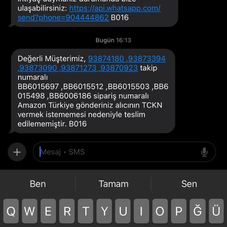 Kuryenin Saygısız Tavırları Ve Teslimat Sorunu
