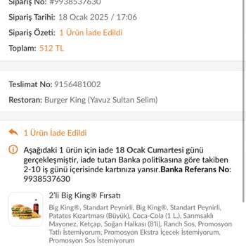 Teslim Edilmeden Teslim Edildi Gösterilen Siparişe İsyan