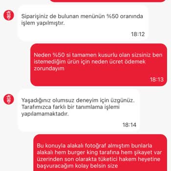 Yanlış Sipariş Ve Eksik İade