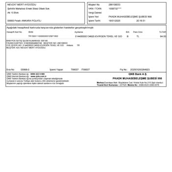 İzinsiz Para Çekimi Ve İade Talebi