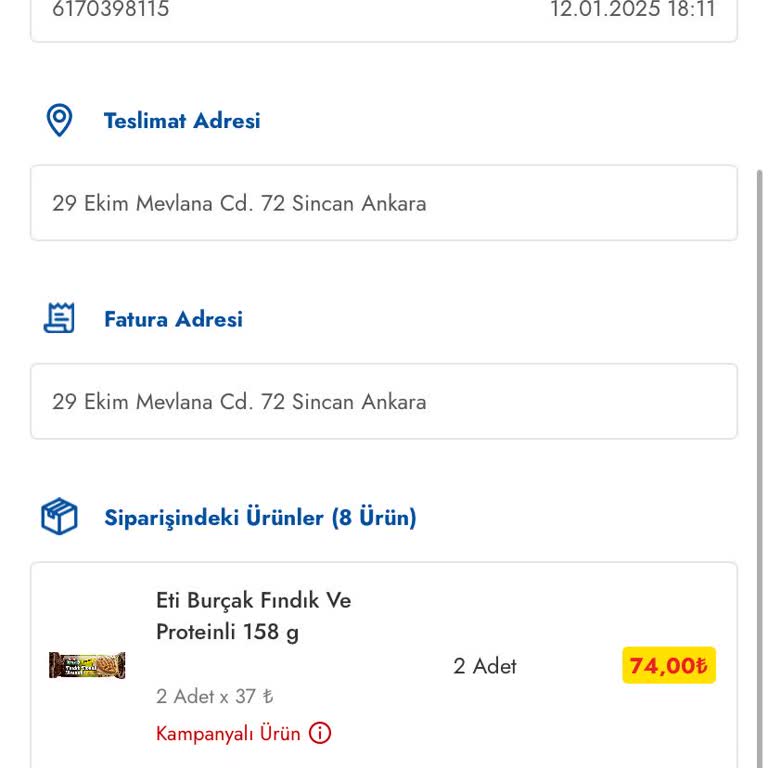 İade Edilmeyen Ürünler Ve Yetersiz Müşteri Hizmetleri