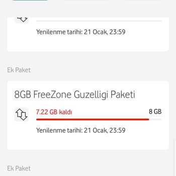Sosyal Medya İnternet Paketi Kullanım Sorunu