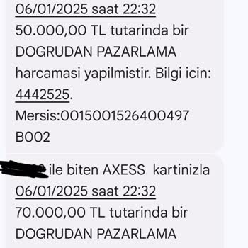 Akbank'ta Onaysız İşlem Ve İade Sorunu