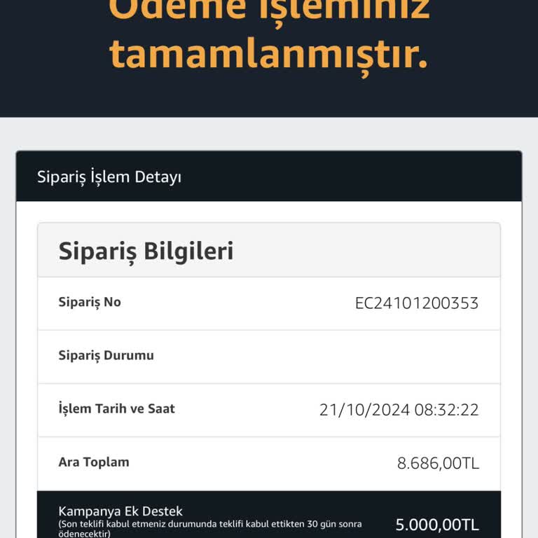 Amazon Türkiye'de Takas Kampanyası Mağduriyeti