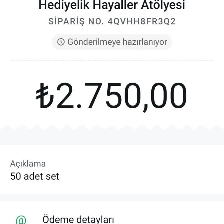 Nişan Öncesi Kayıp Sipariş Krizi