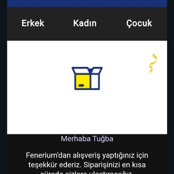 Kargoya Verilmeyen Kişiselleştirilmiş Atkı Siparişi