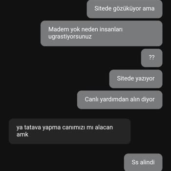 Belugabahis'te Canlı Destek Skandalı