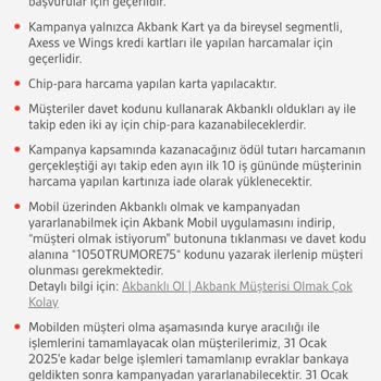 Akbank Kampanya Mağduriyeti: Davet Kodu Tanınmadı