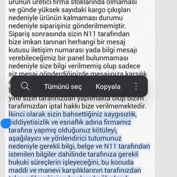 Satıcıdan İptal Ve Tehdit: Müşteri Mağduriyeti