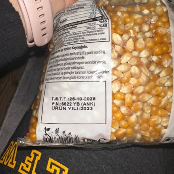 Yayla Patlatmalık Mısırda Taş Sürprizi