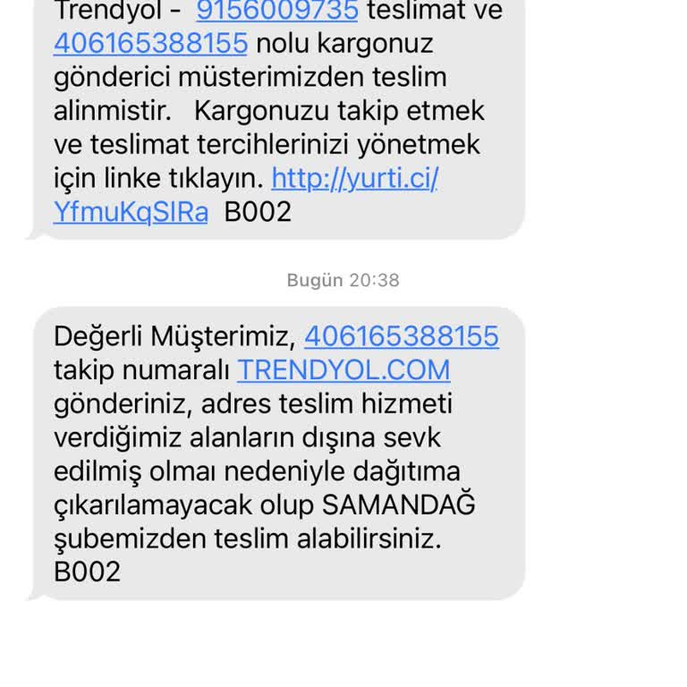Yurtiçi Kargo Kargo Teslimatında Adres Sorunu