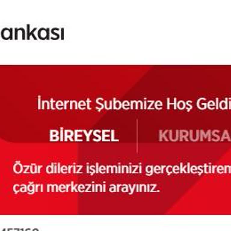 Ziraat Bankası İnternet Bankacılığı Blokaj Sorunu
