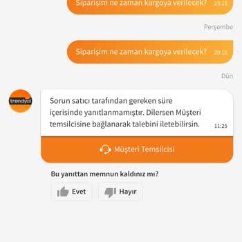 Trendyol'da Sözleşmesi Bitmiş Satıcıdan Ürün Alımı Sorunu