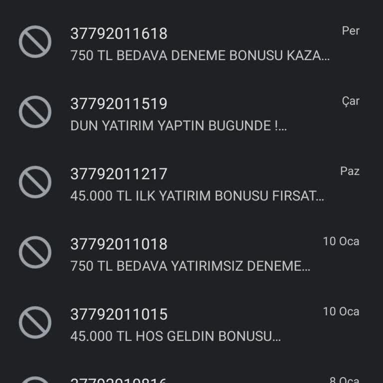 Vodafone'un SMS Engelleme Sorunu