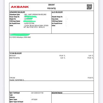 KFC Sipariş İptali Ve Geri Ödeme Sorunu