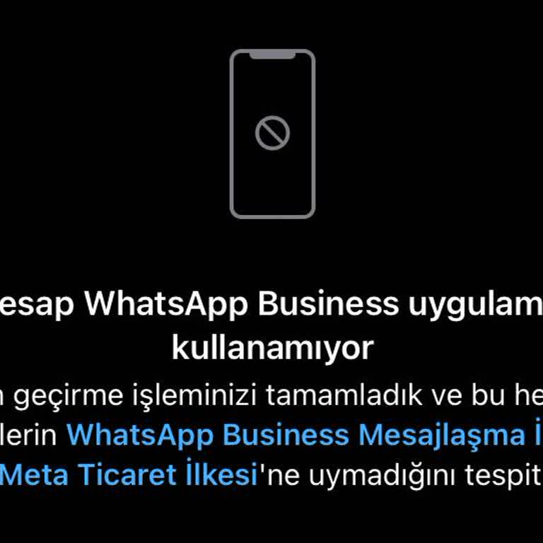 WhatsApp Hesabım Sebepsiz Yere Kapandı!