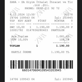 Zara'da Müşteri Hizmetleri Ve Değişim Sorunu