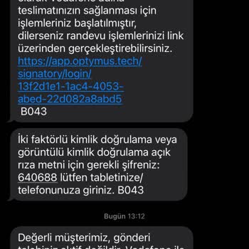 Vodafone Üyelik Başvurum Neden İptal Edildi