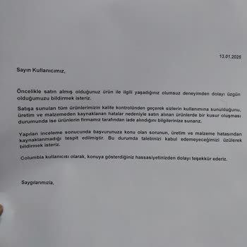 Columbia Ayakkabıda Hayal Kırıklığı