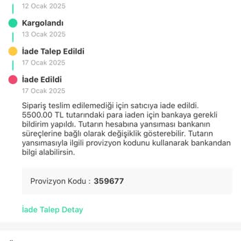 Kargo Hatası Ve İade Sorunu