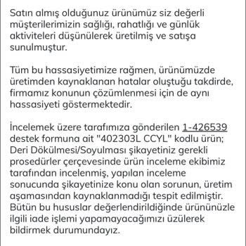 Skechers Ayakkabı 1 Ayda Deforme Oldu