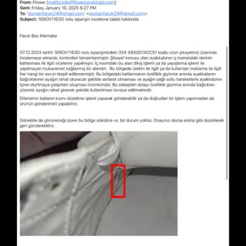 Hatalı Ürün Ve Yetersiz Müşteri Hizmeti