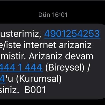 Sürekli Kopan İnternet Ve Çözülmeyen Arıza Kaydı