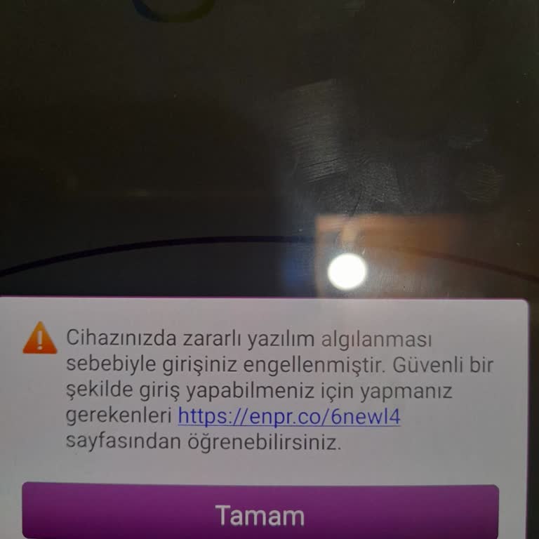 Enpara Uygulamasına Giriş Sorunu Ve Zararlı Yazılım Uyarısı