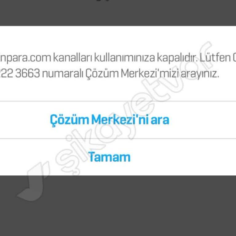 Enpara Hesap Kapatma Sorunu Ve Müşteri Memnuniyetsizliği