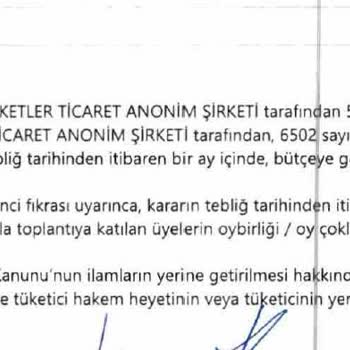 Tüketici Hakem Heyeti Zaferi Sonrası İade Bekleyişi