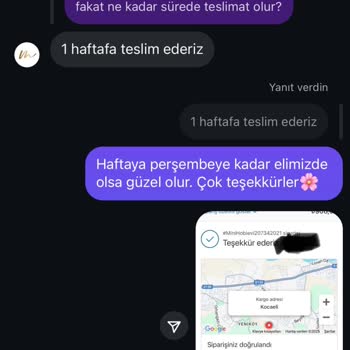 Geç Teslimat Ve İletişim Eksikliği Sorunu