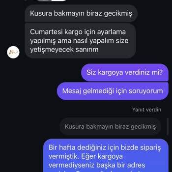 Geç Teslimat Ve İletişim Eksikliği Sorunu