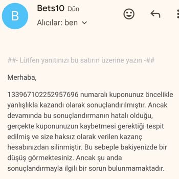 Bets10'daki Bahis Hataları Ve Yanıltıcı İşlemler