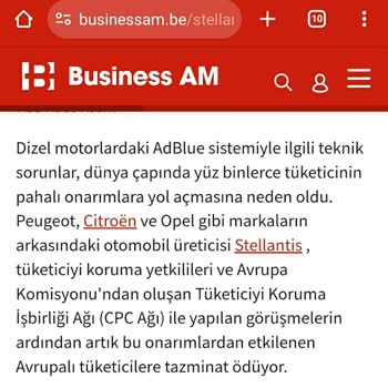 Opel Grandland X AdBlue Arızası Ve Yetersiz Müşteri Desteği