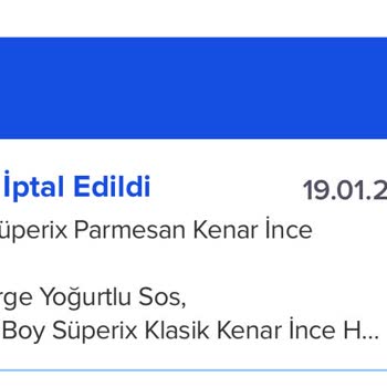 Tehdit Edilen Müşteri Ve İptal Edilen Siparişler