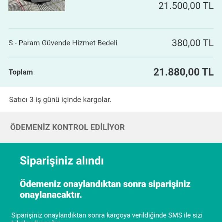 Güvenli Ödeme İle Yapılan Alışverişte Hayal Kırıklığı