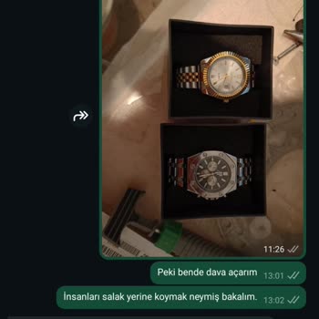 Farklı Ürün Gösterip Yanıltıcı Saat Gönderimi