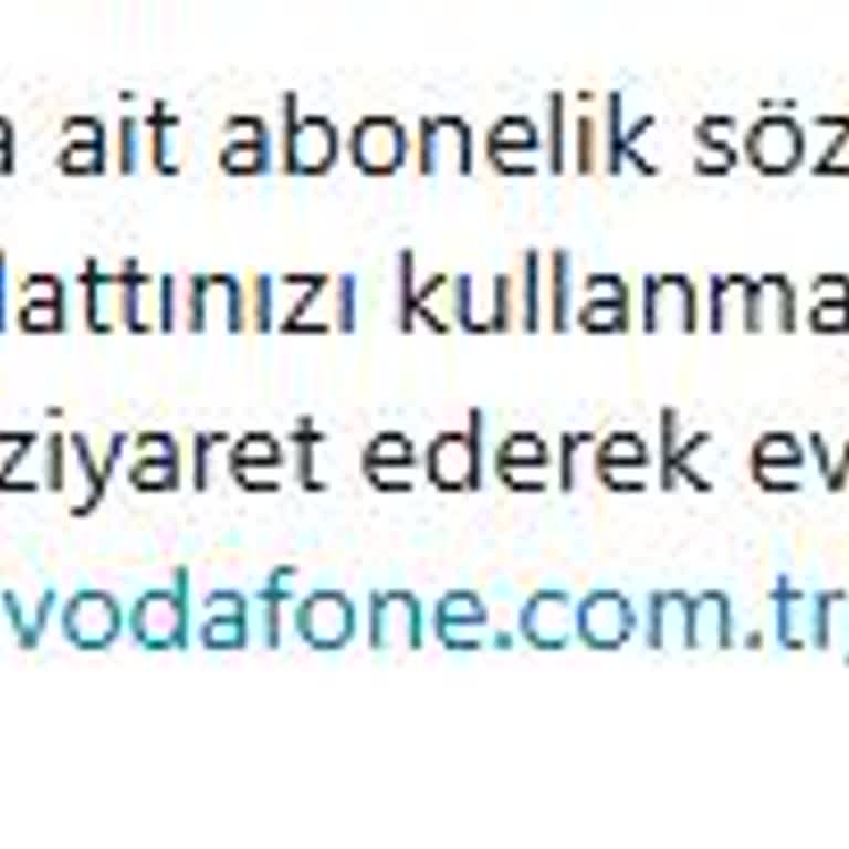 Vodafone'da Çözülmeyen Evrak Eksikliği Sorunu