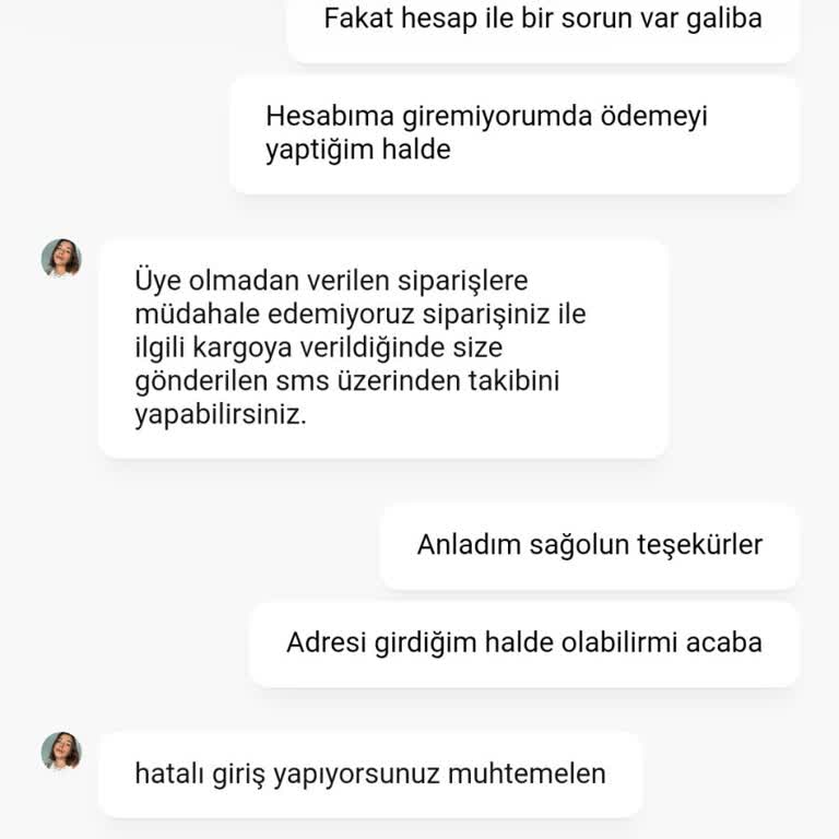 Uzman Garaj'dan Kask Siparişim Hakkında Belirsizlik