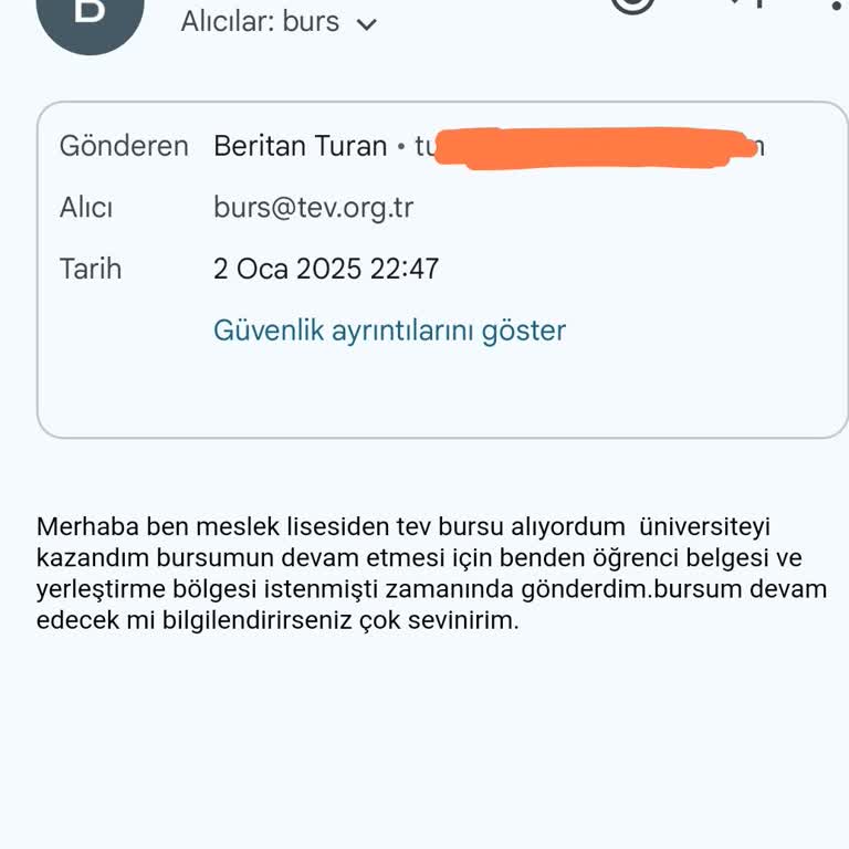 Burs Sürecinde İletişim Eksikliği