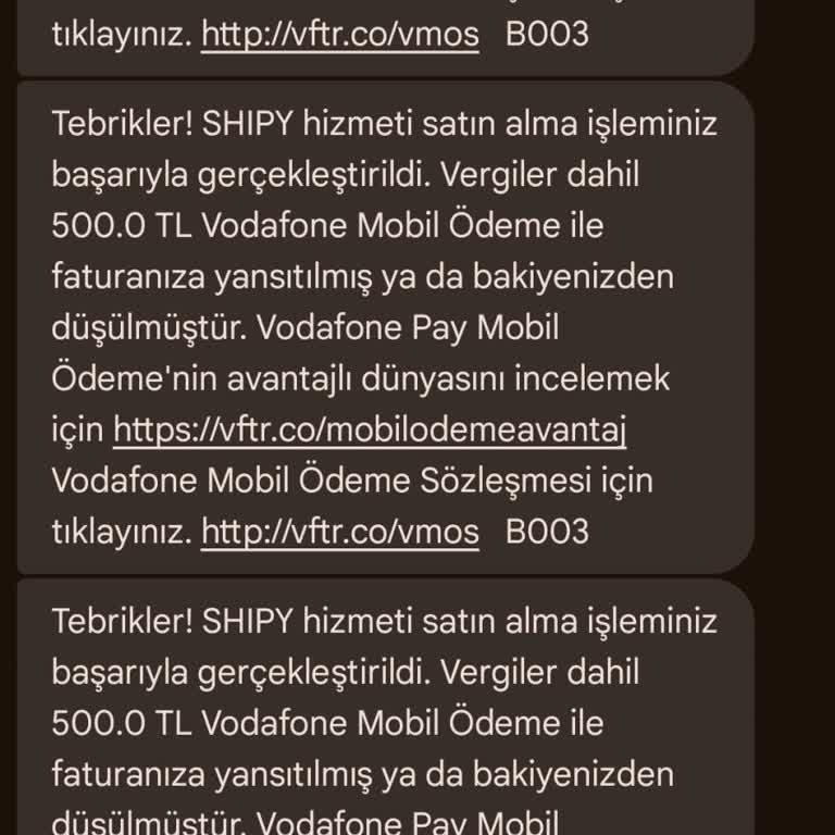 Mobil Ödeme Hatası Ve İptal Sorunu