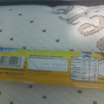 Nesquik Gofretin Ambalajında Tarih Eksikliği