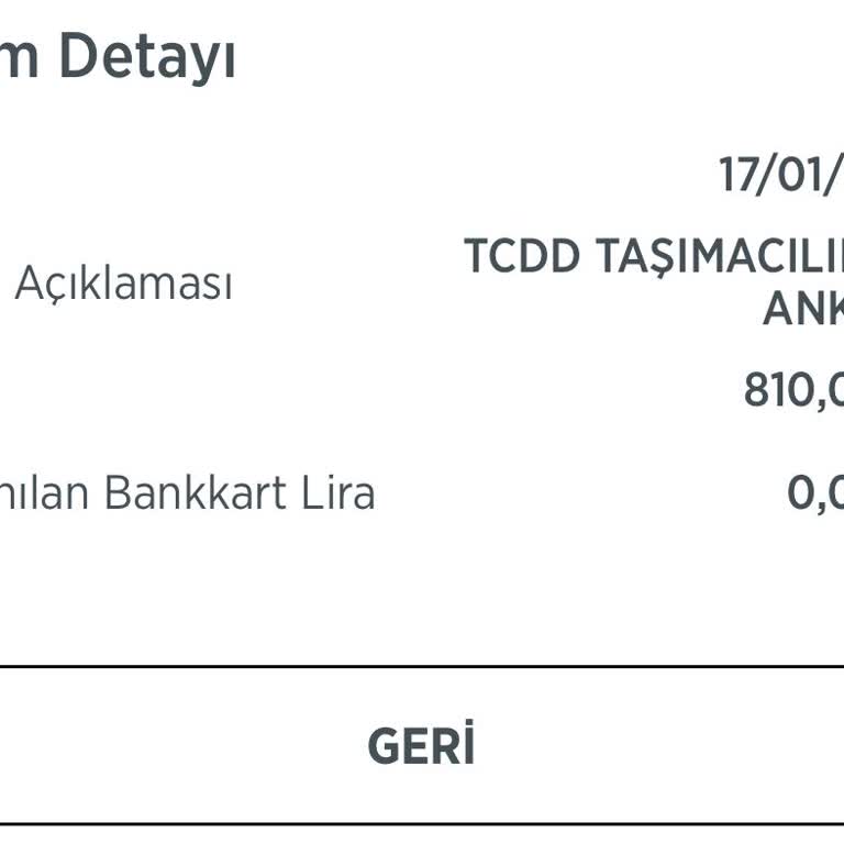 TCDD Bilet Değişiminde Ücret Çekildi Ama Tarih Değişmedi