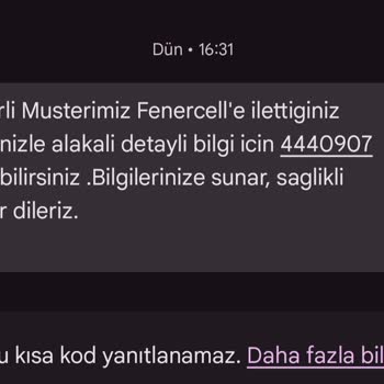 Fenercell'den Faturasız Hatta Geçişte Yaşanan Zorluklar Ve İletişim Sorunları