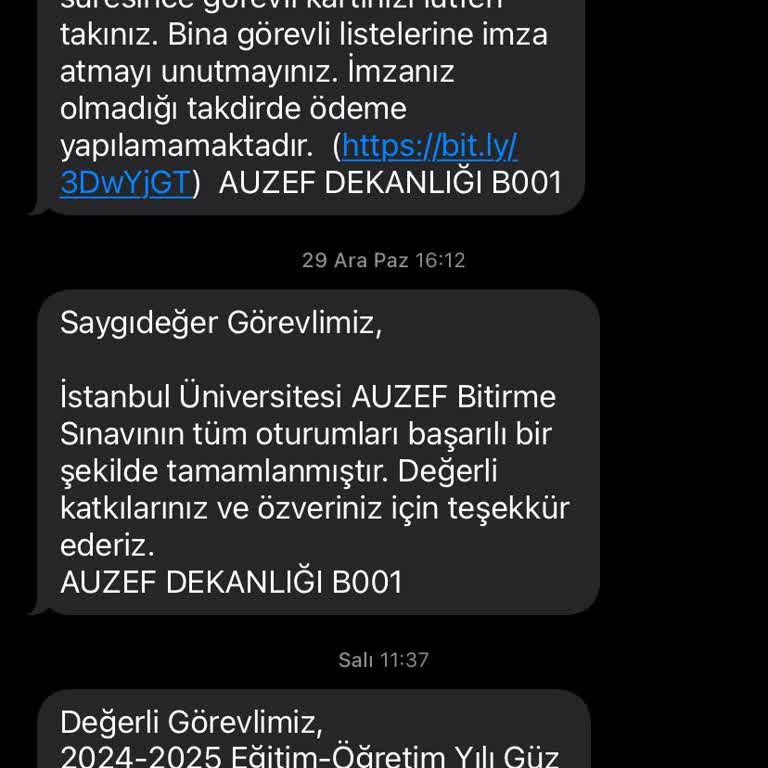 AUZEF Sınav Görev Ücretleri Hala Ödenmedi