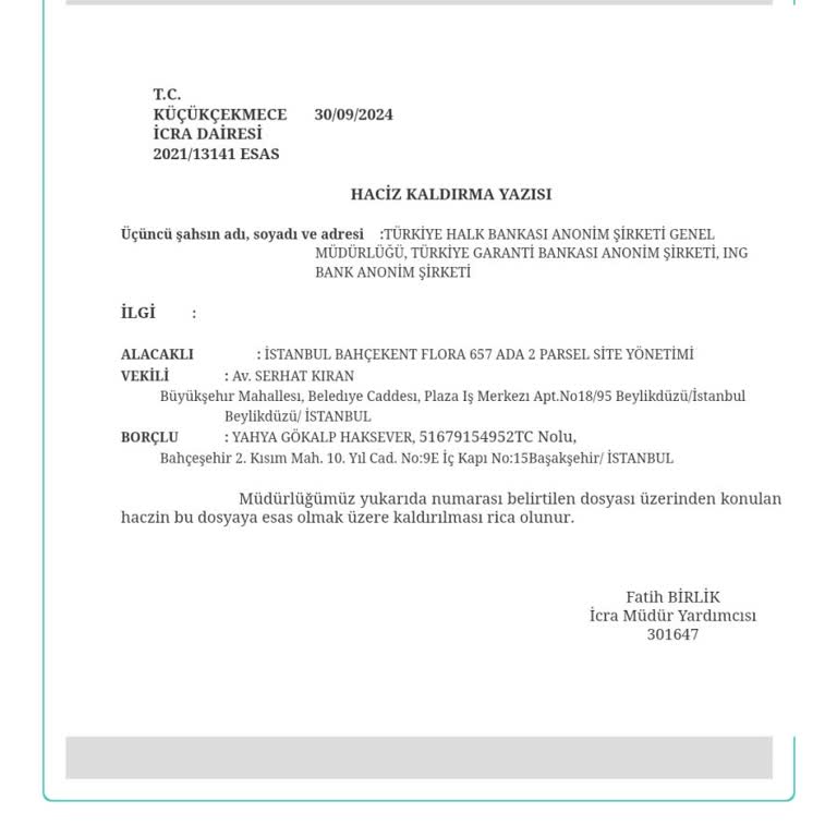 Garanti Bankası'nda Haciz Sorunu Ve İletişim Eksikliği