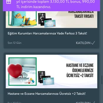 TEB Sağlık Kampanyasında Verilmeyen Artı Taksit Sözü