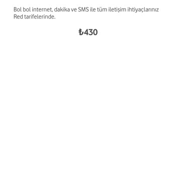 Vodafone Tarife Sorunu Ve Eksik İnternet Paketi