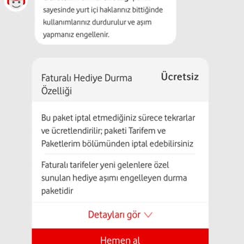 Vodafone Tarife Sorunu Ve Eksik İnternet Paketi